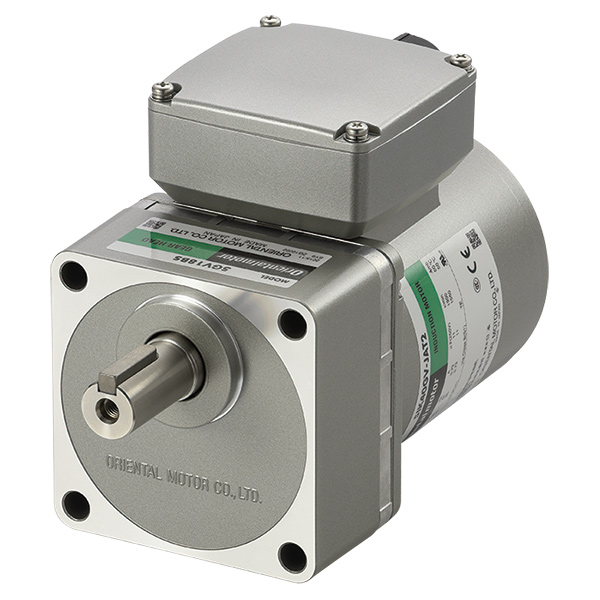 Oriental Motor KIIS Series three-phase AC induction gear motor with parallel-shaft gearhead and terminal box