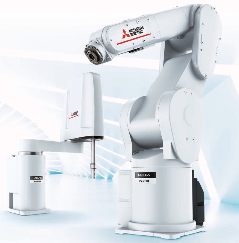 Mitsubishi Electric MELFA SCARA and 6-axis industrial robots